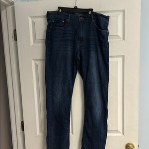 Lucky Brand Dark Blue Straight Jeans. Men’s 34x30